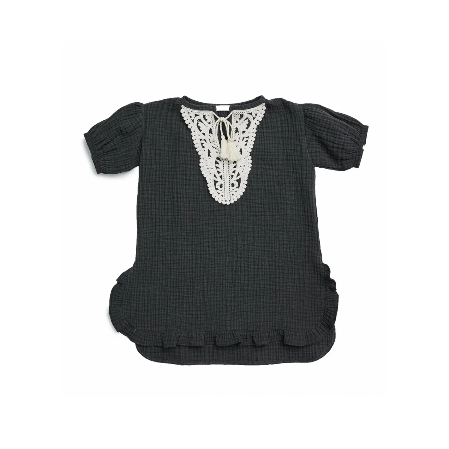 Petite Hailey Overalls & Jumpsuits> Yoloo Tasel Dress Charcoal * Final Sale