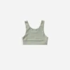 PLAY x PLAY Face Masks> Longline Bra | Sage