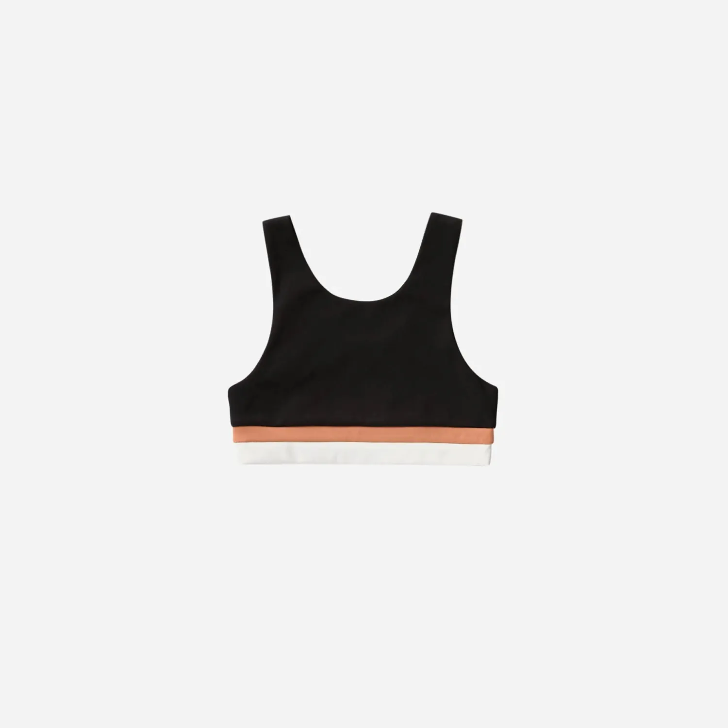 PLAY x PLAY Face Masks> Longline Bra | Black