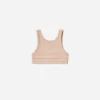 PLAY x PLAY Face Masks> Swift Sports Bra | Blush Ribbed