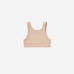 PLAY x PLAY Face Masks> Swift Sports Bra | Blush Ribbed