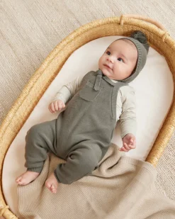 Quincy Mae Overalls & Jumpsuits> Knit Overall || Forest
