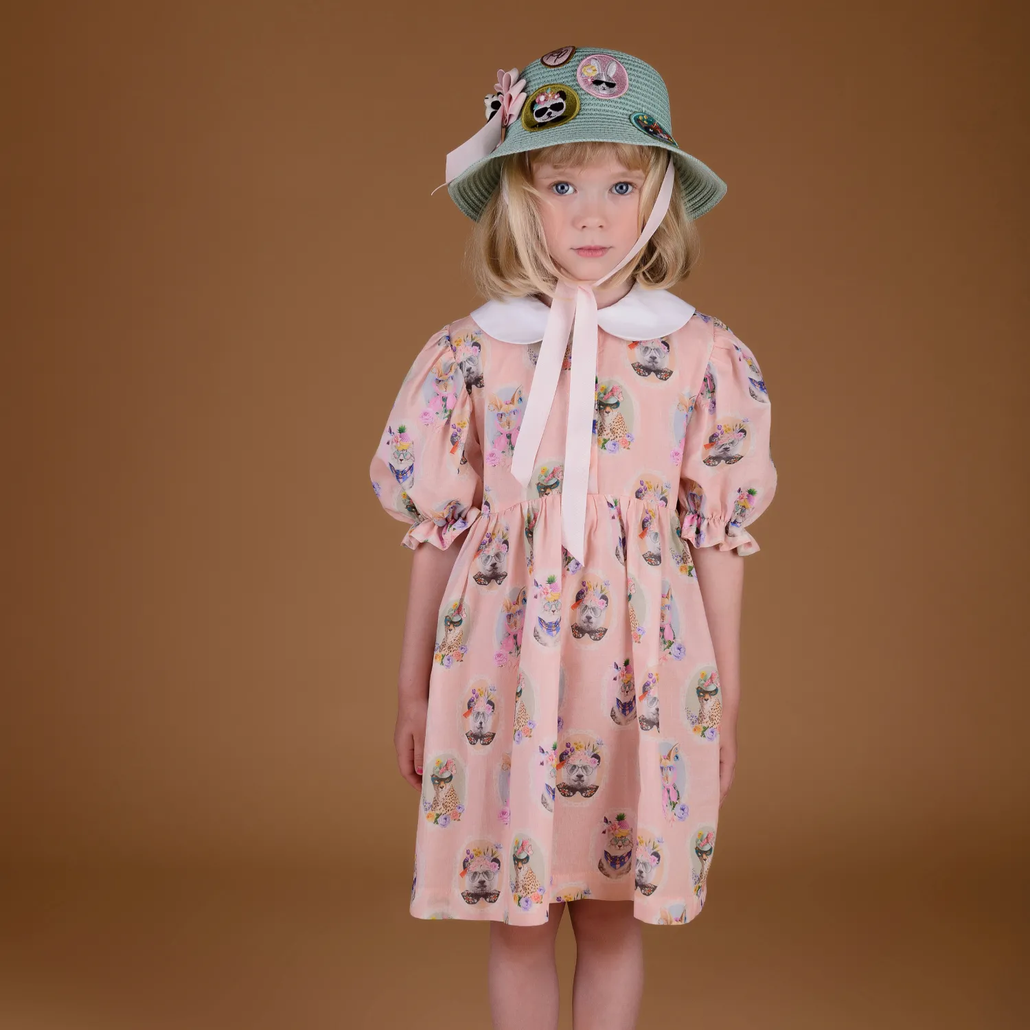 RaspberryPlum Hats> Animal Hat Mint