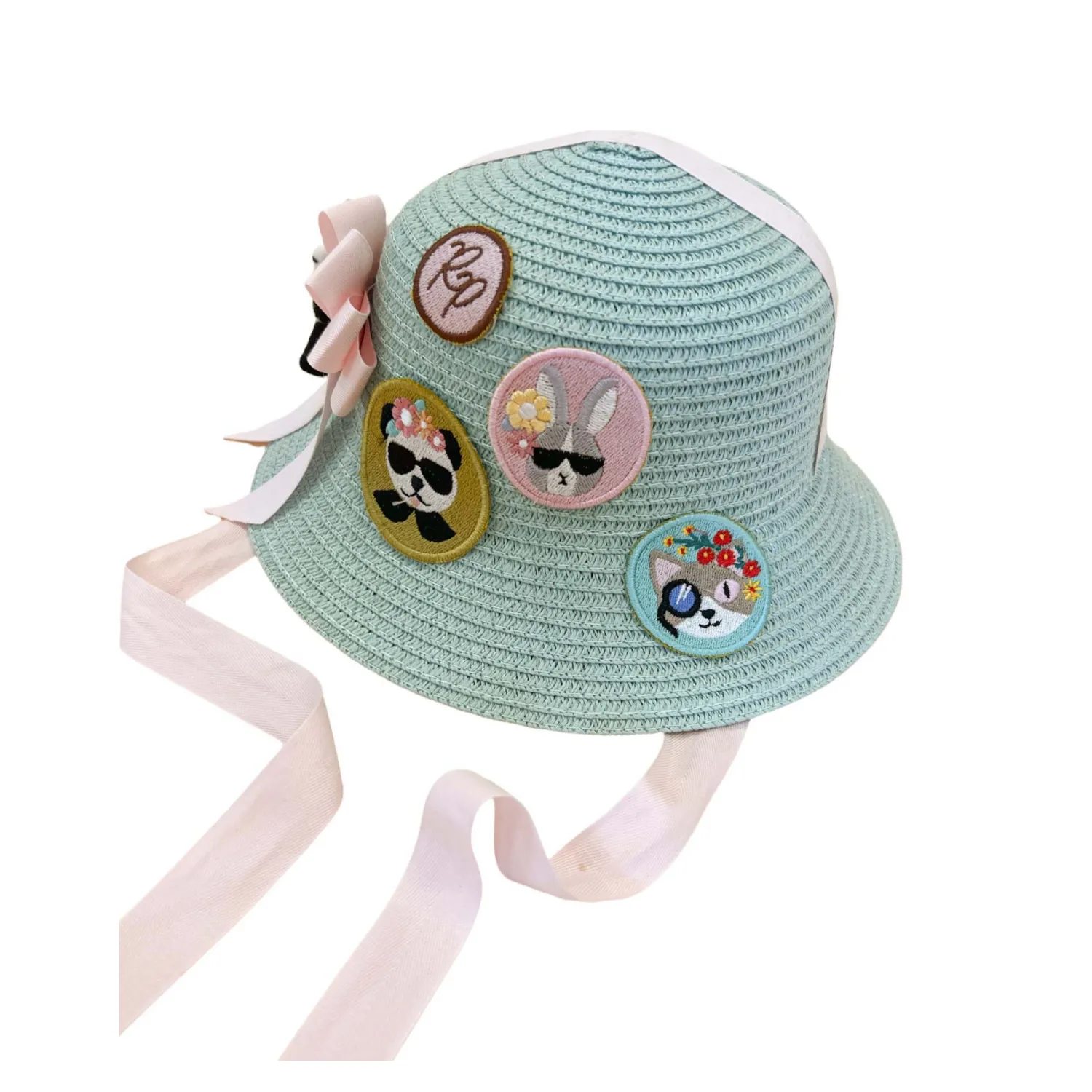 RaspberryPlum Hats> Animal Hat Mint
