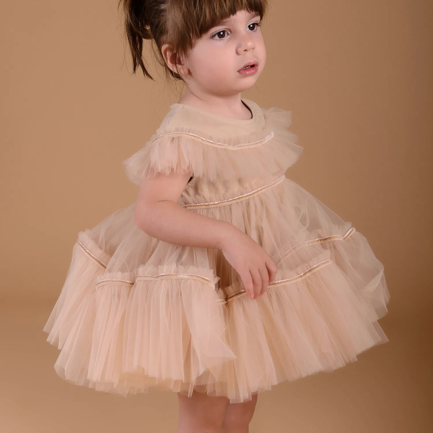 RaspberryPlum Dresses> Sunshine Baby Dress Nude