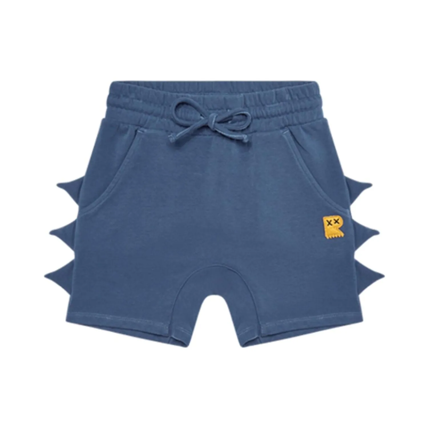 Rock Your Baby Shorts> Boy Blue Wash Dino Shorts