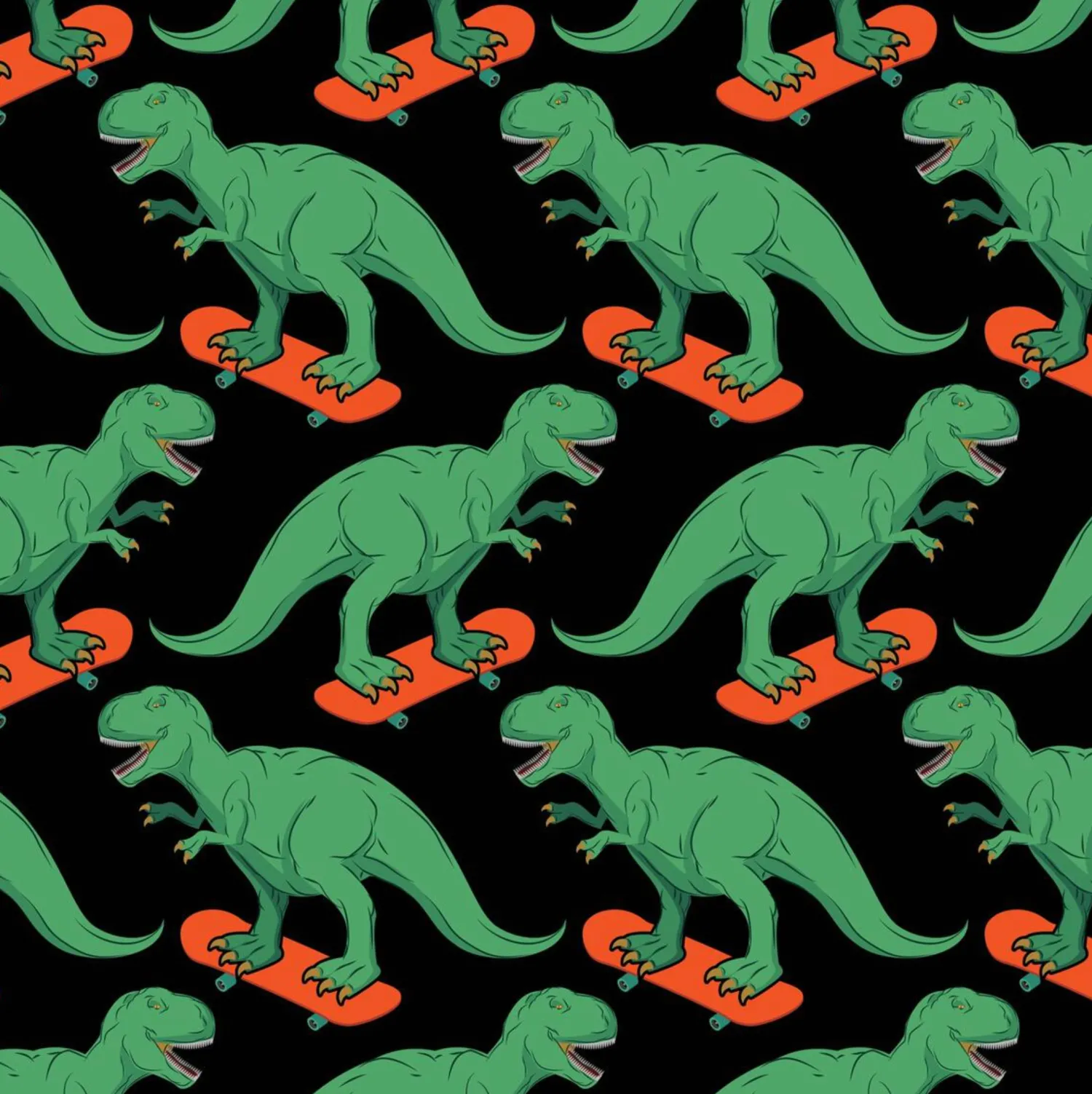 Rock Your Baby Onesies> Dino Skater Bodysuit
