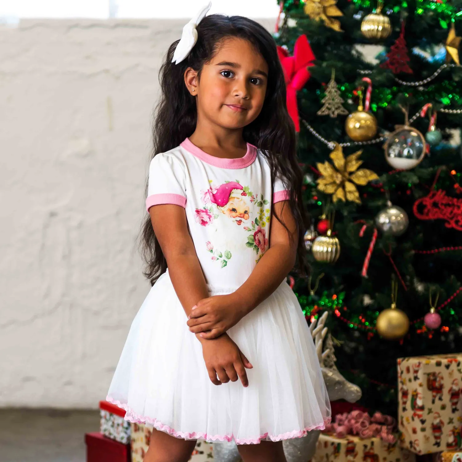 Rock Your Baby Dresses> Pretty Santa Circus Dress