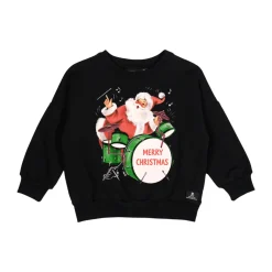 Rock Your Baby Sweatshirts> Santa Drummer Sweatshirt