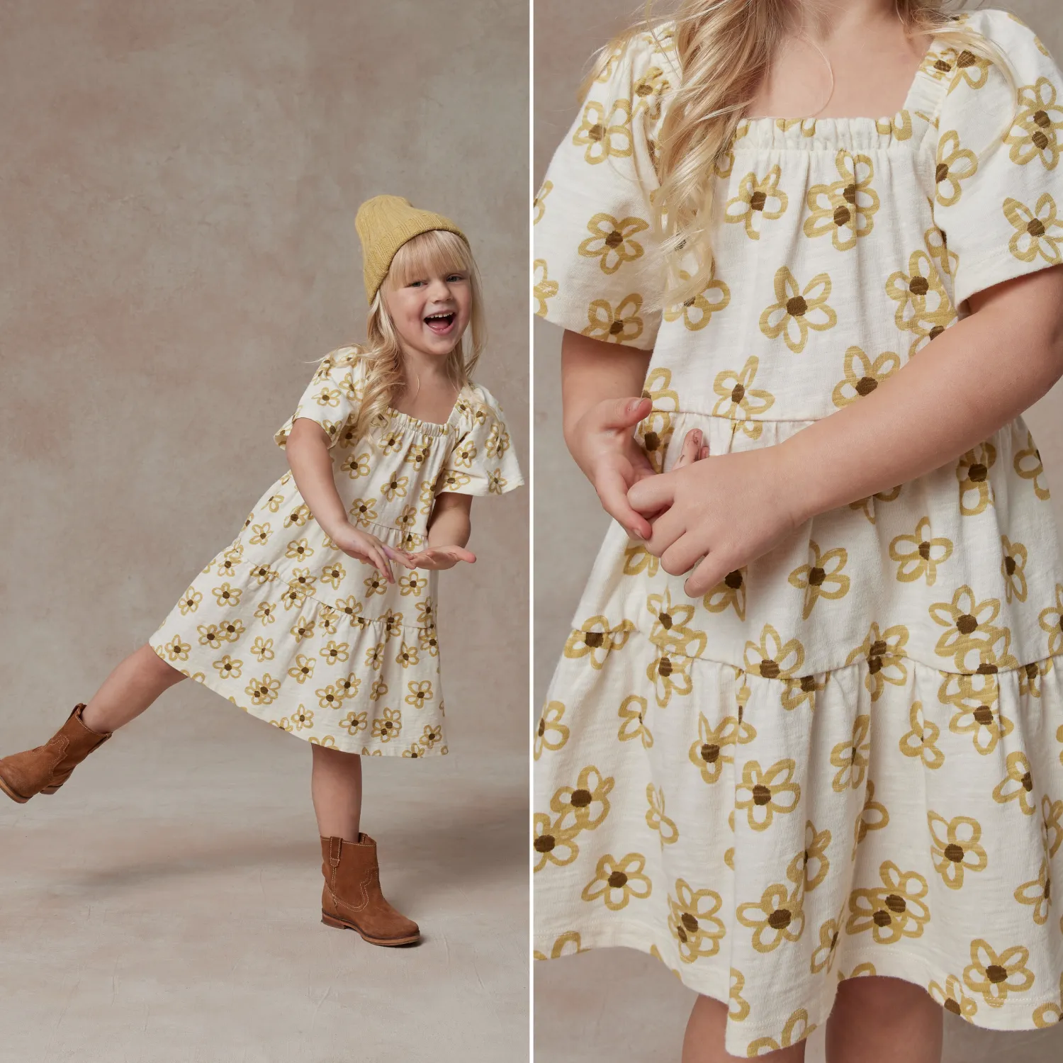 Rylee And Cru Overalls & Jumpsuits>Rylee + Cru Agnes Dress Daisy