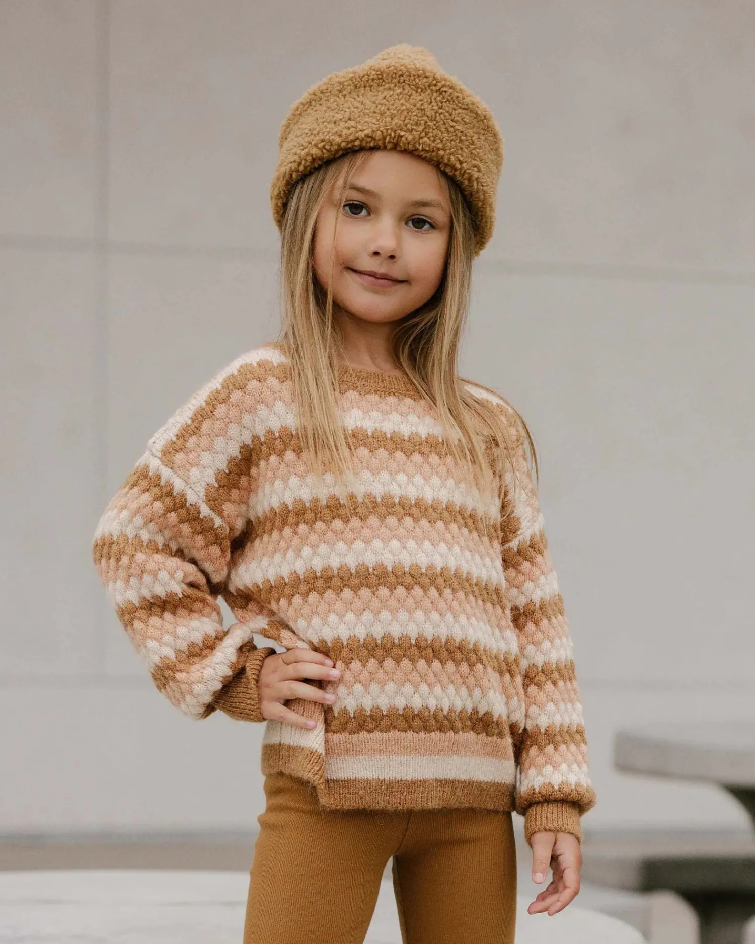 Rylee And Cru Face Masks>Rylee + Cru Aspen Sweater || Multi-Stripe