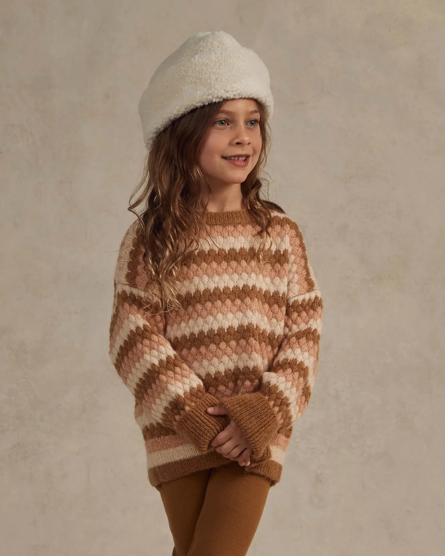 Rylee And Cru Face Masks>Rylee + Cru Aspen Sweater || Multi-Stripe