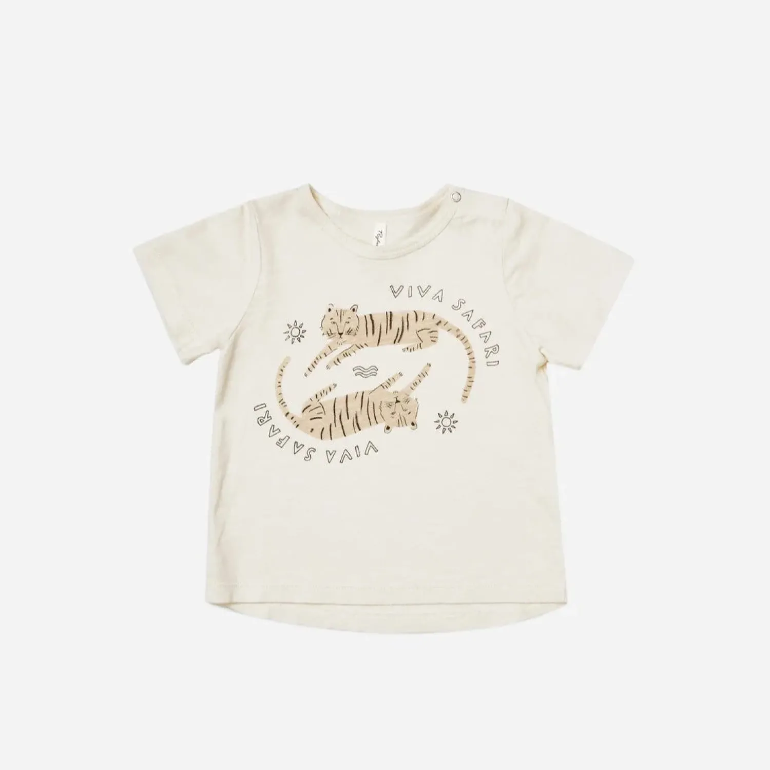 Rylee And Cru T Shirts>Rylee + Cru Basic Tee || Viva Safari
