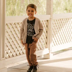 Rylee And Cru T Shirts>Rylee + Cru Basic Tee Let The Good Times Roll