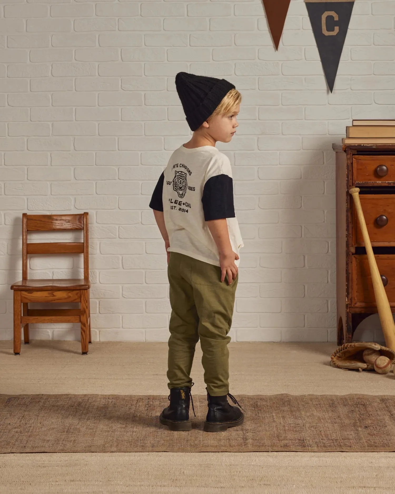 Rylee And Cru Hats>Rylee + Cru Beanie || Black