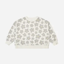 Rylee And Cru Face Masks>Rylee + Cru Boxy Pullover || Retro Floral