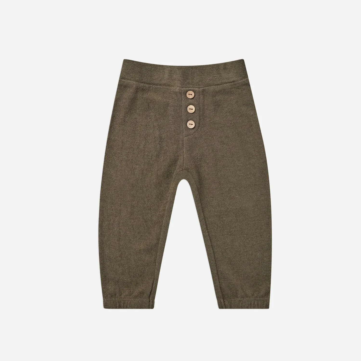 Rylee And Cru Pants>Rylee + Cru Button Jogger Pant || Army