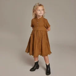 Rylee And Cru Overalls & Jumpsuits>Rylee + Cru Esme Dress || Chartreuse