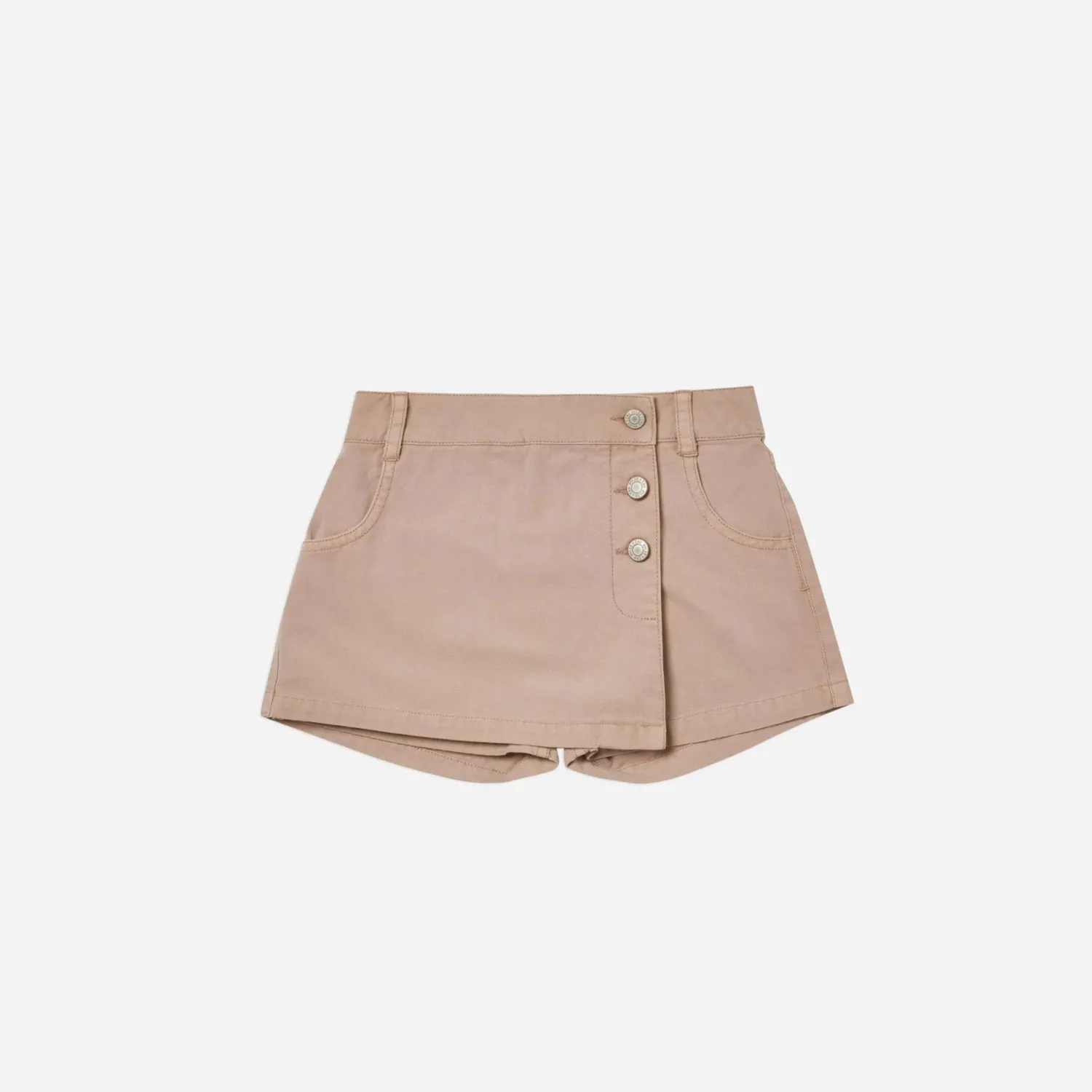 Rylee And Cru Dresses>Rylee + Cru Girl Asymmetrical Skort Rose