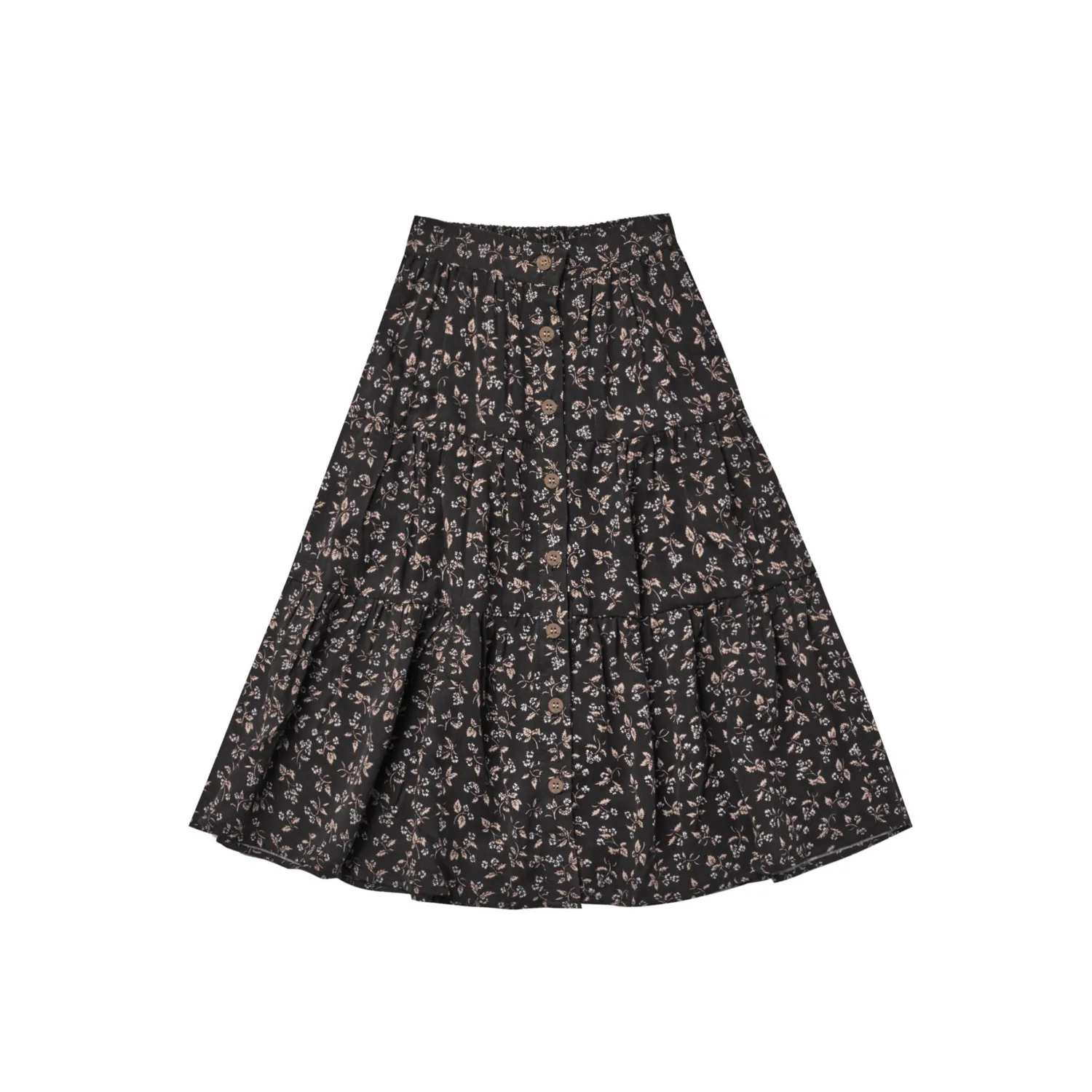 Rylee And Cru Dresses>Rylee + Cru Joelle Skirt Dark Floral