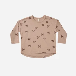Rylee And Cru Long Sleeve T Shirts>Rylee + Cru Long Sleeve Tee || Bows