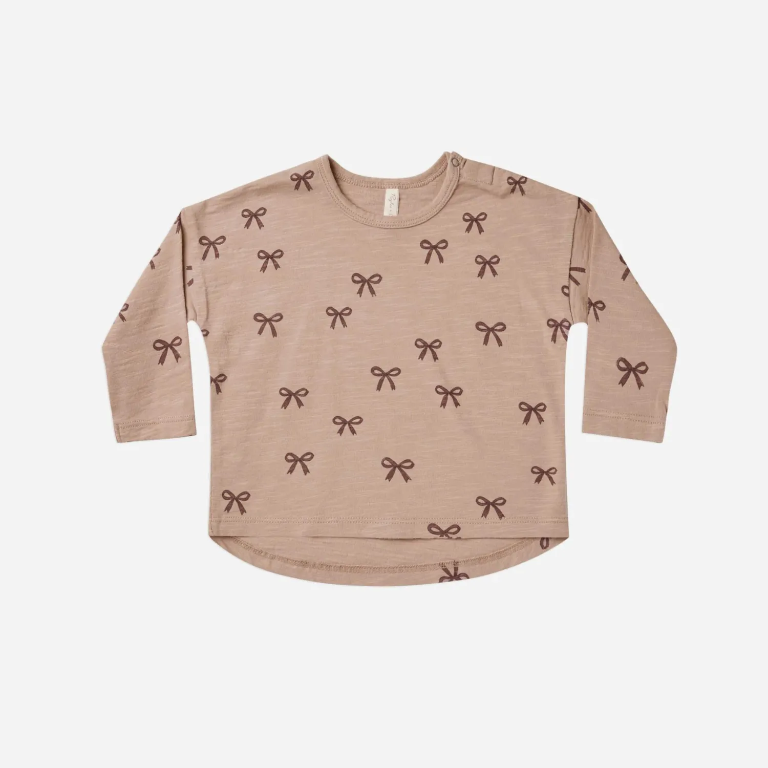 Rylee And Cru Long Sleeve T Shirts>Rylee + Cru Long Sleeve Tee || Bows