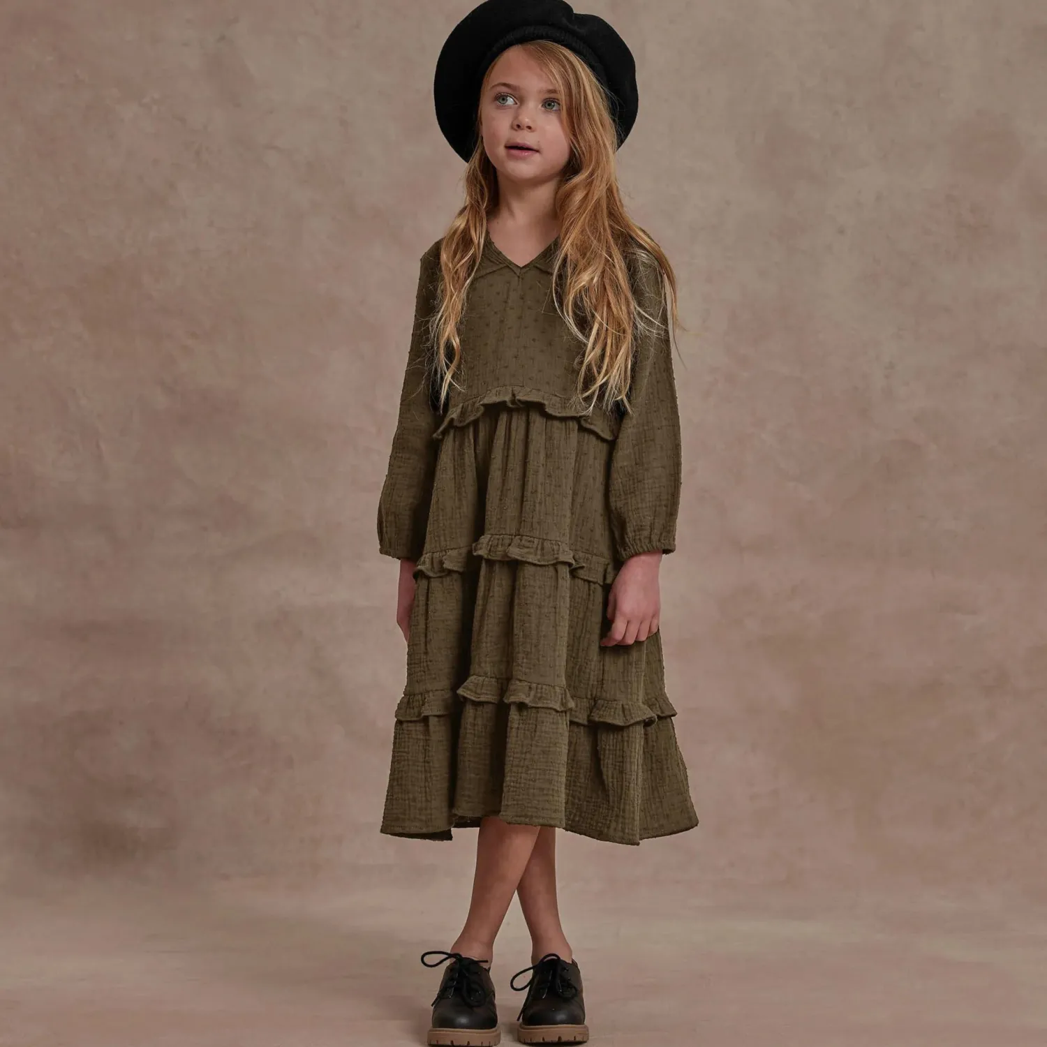 Rylee And Cru Overalls & Jumpsuits>Rylee + Cru Mabel Dress || Army