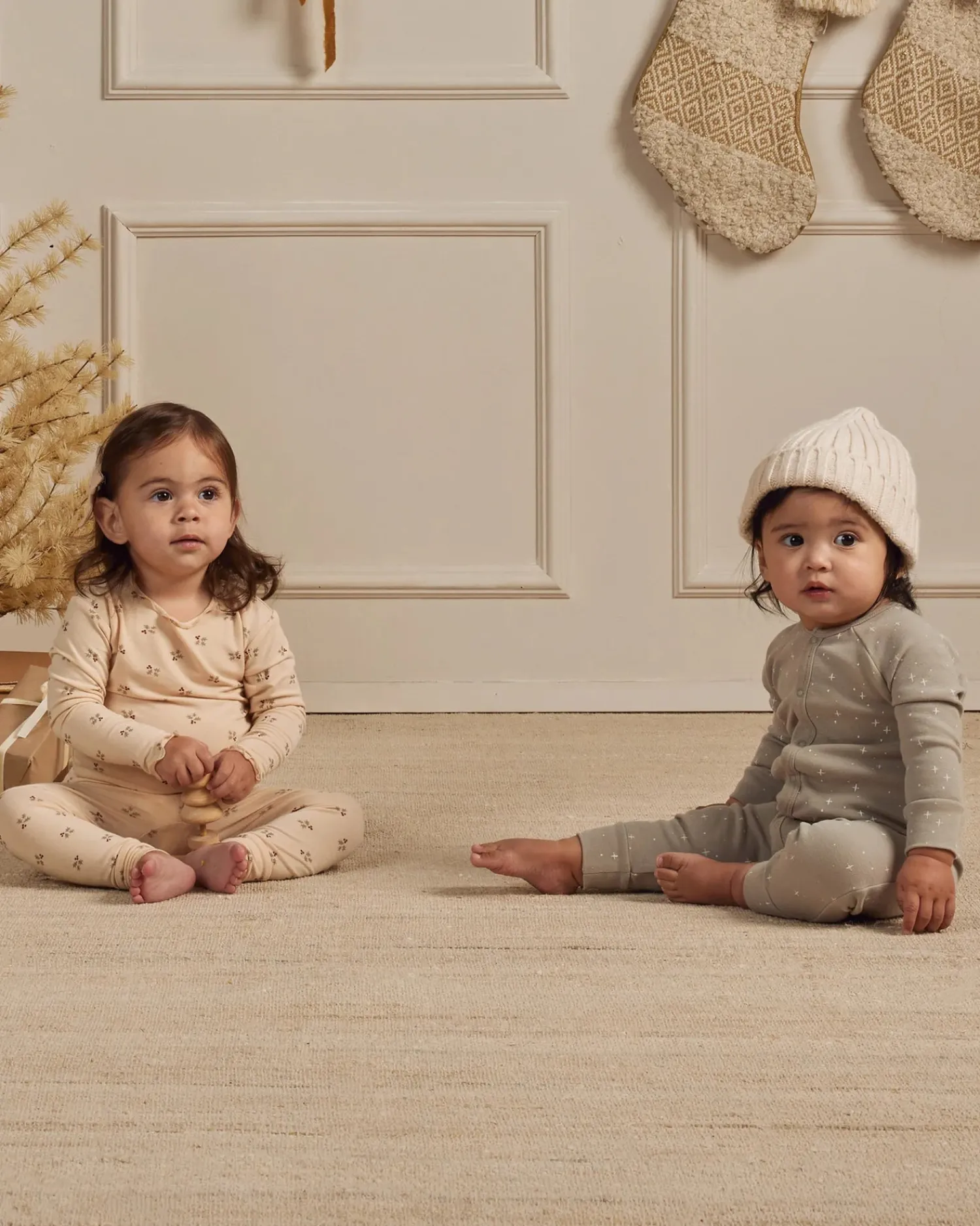Rylee And Cru Face Masks>Rylee + Cru Modal Pajama Set || Holly Berry