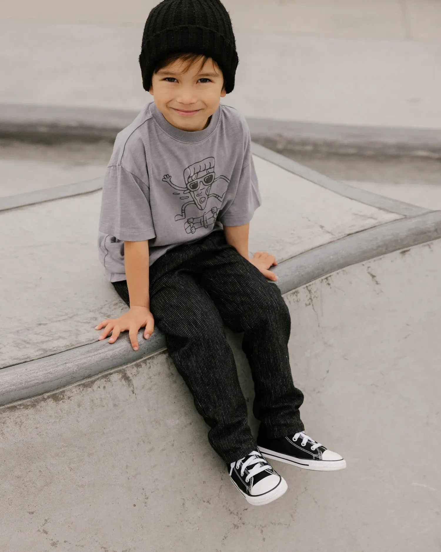 Rylee And Cru Shorts>Rylee + Cru Oliver Pant || Black