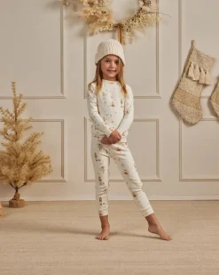 Rylee And Cru Face Masks>Rylee + Cru Organic Pajama Set || Nutcracker