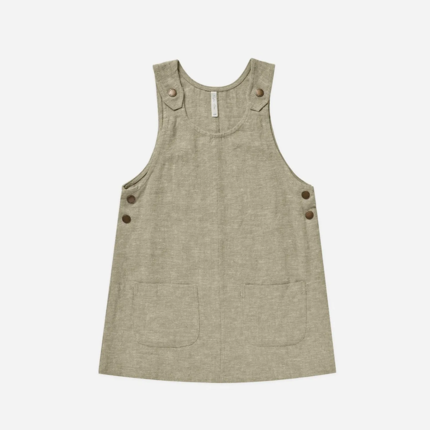 Rylee And Cru Overalls & Jumpsuits>Rylee + Cru Overall Dress || Fern