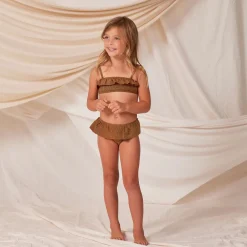 Rylee And Cru Face Masks>Rylee + Cru Parker Bikini || Chocolate
