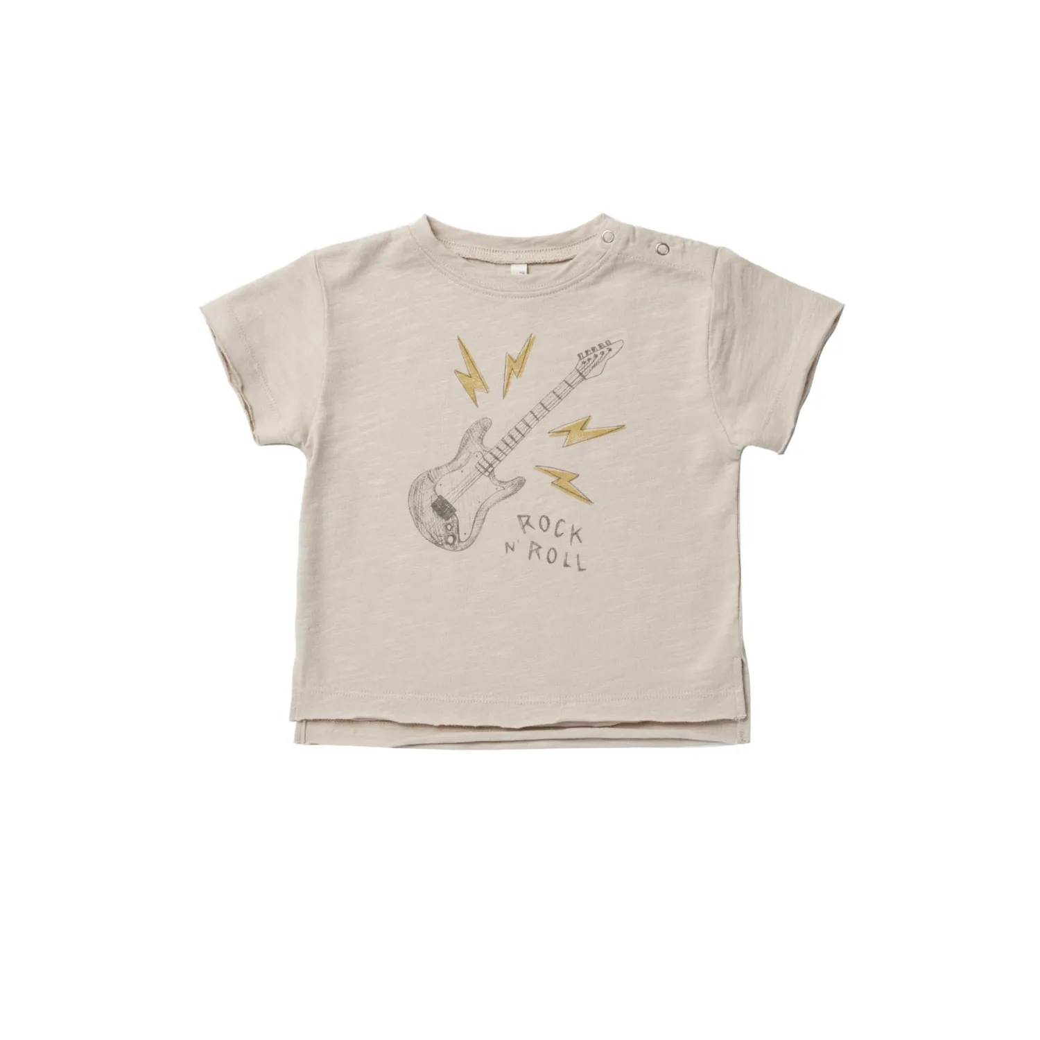 Rylee And Cru T Shirts>Rylee + Cru Raw Edge T Shirt Guitar