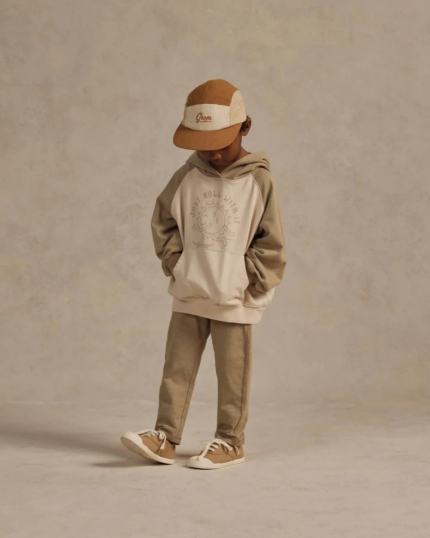 Rylee And Cru Hats>Rylee + Cru Skater Hat || Brass