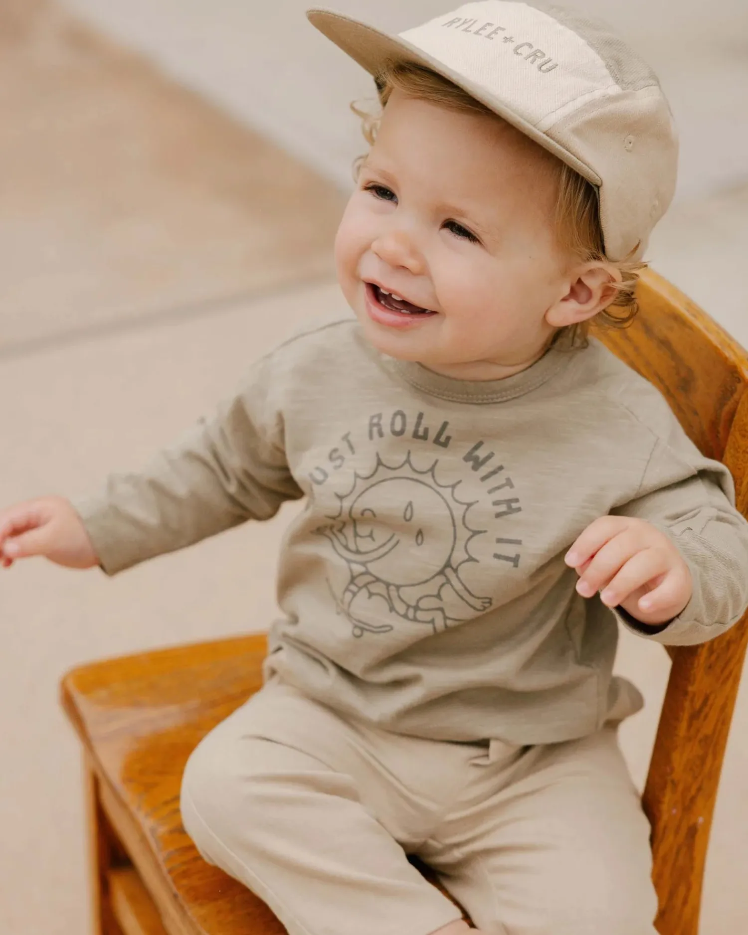 Rylee And Cru Hats>Rylee + Cru Skater Hat || Fern