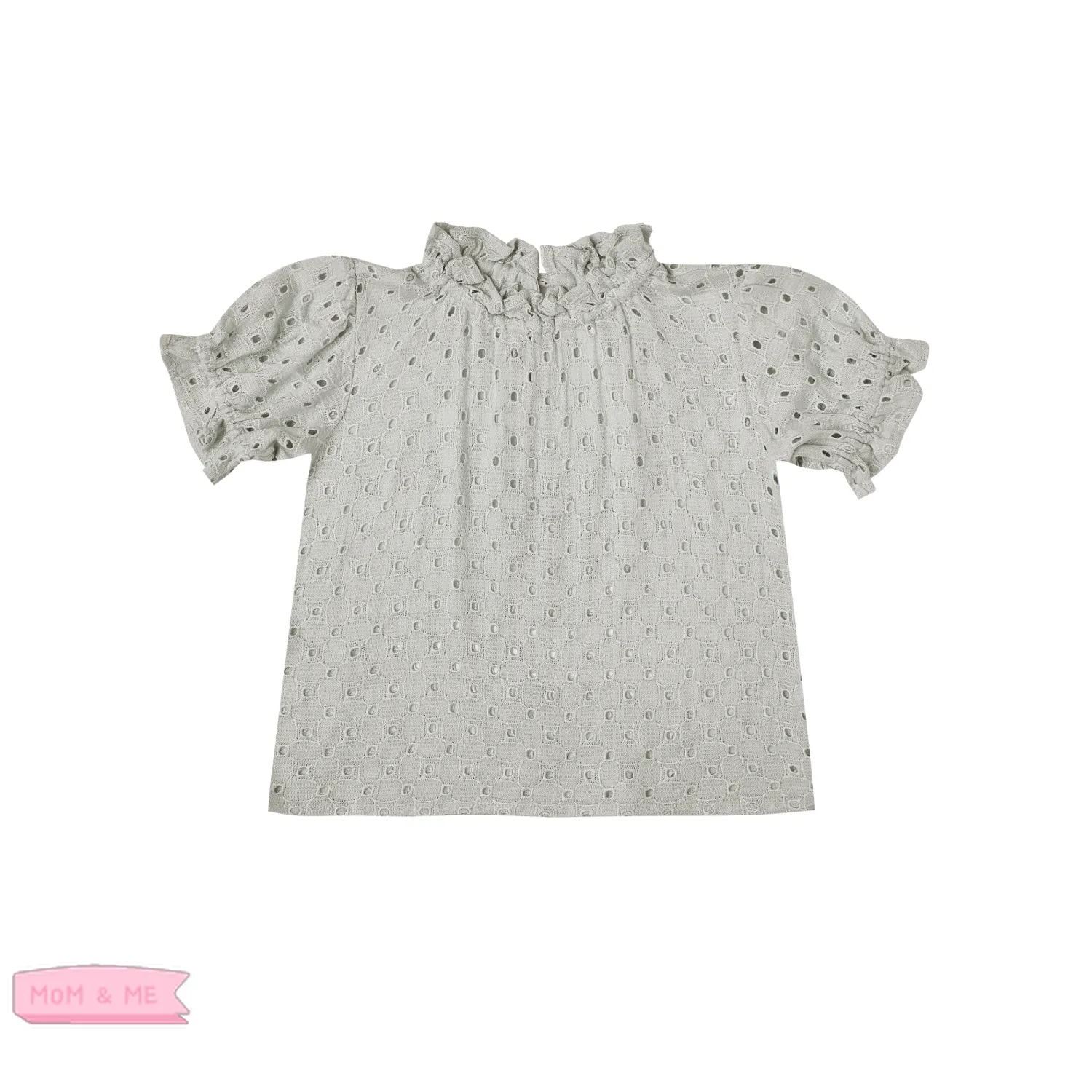 Rylee And Cru Skirts>Rylee + Cru Stella Blouse Blue Fog