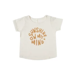 Rylee And Cru T Shirts>Rylee + Cru Sunshine On My Mind Basic Tee