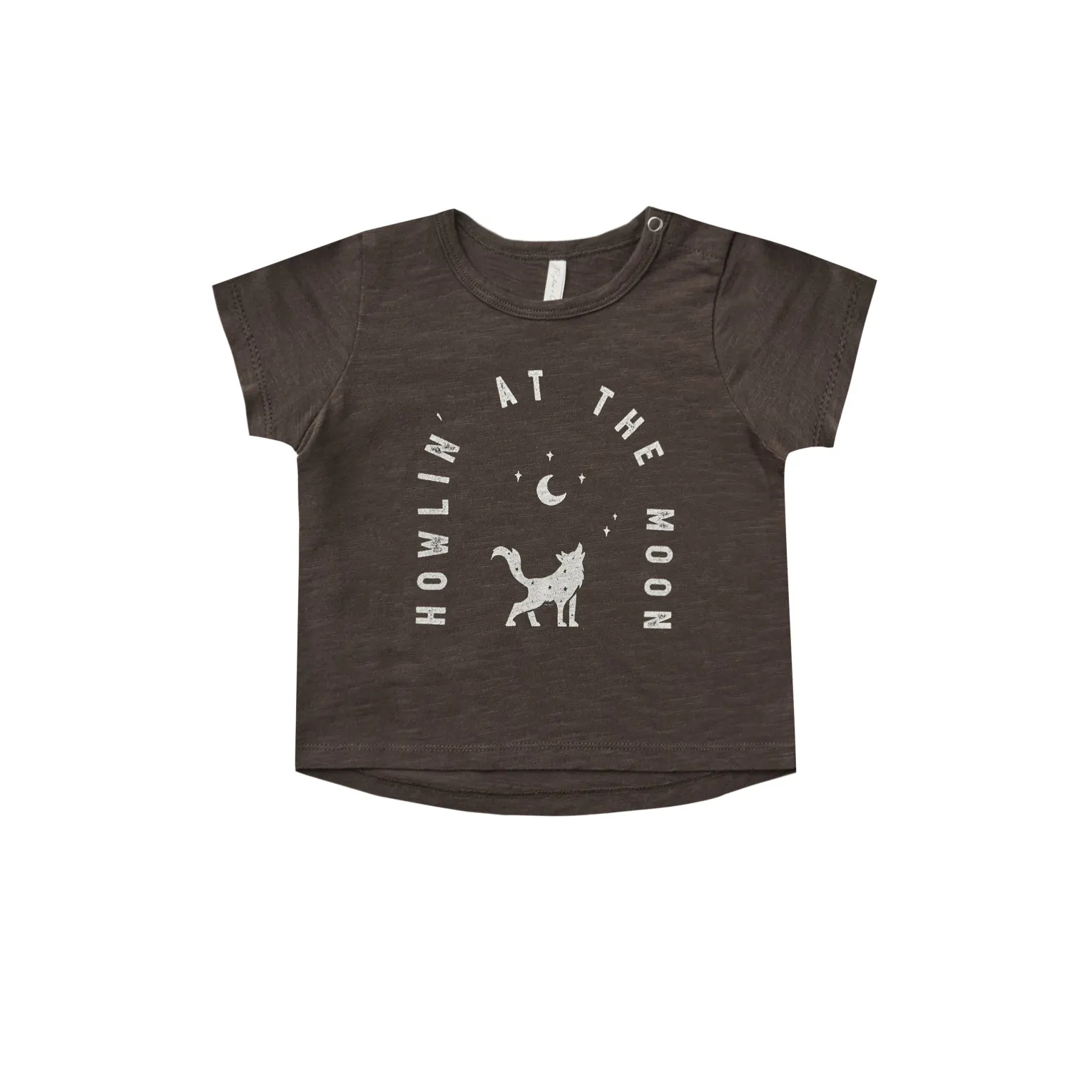Rylee And Cru T Shirts> Basic Tee Howlin' At The Moon Vintage Black