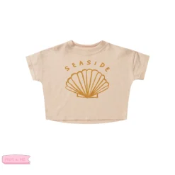 Rylee And Cru Long Sleeve T Shirts> Boxy Tee Seaside