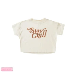 Rylee And Cru Long Sleeve T Shirts> Boxy Tee Stay Chill