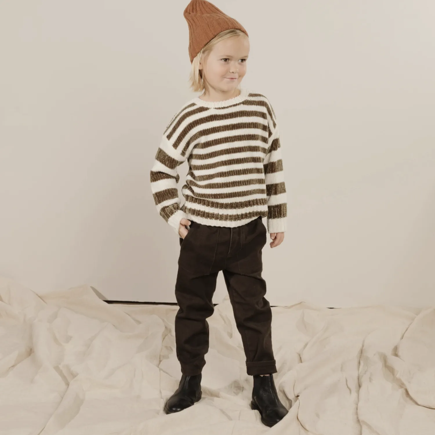 Rylee And Cru Pants> Oliver Pant Vintage Black