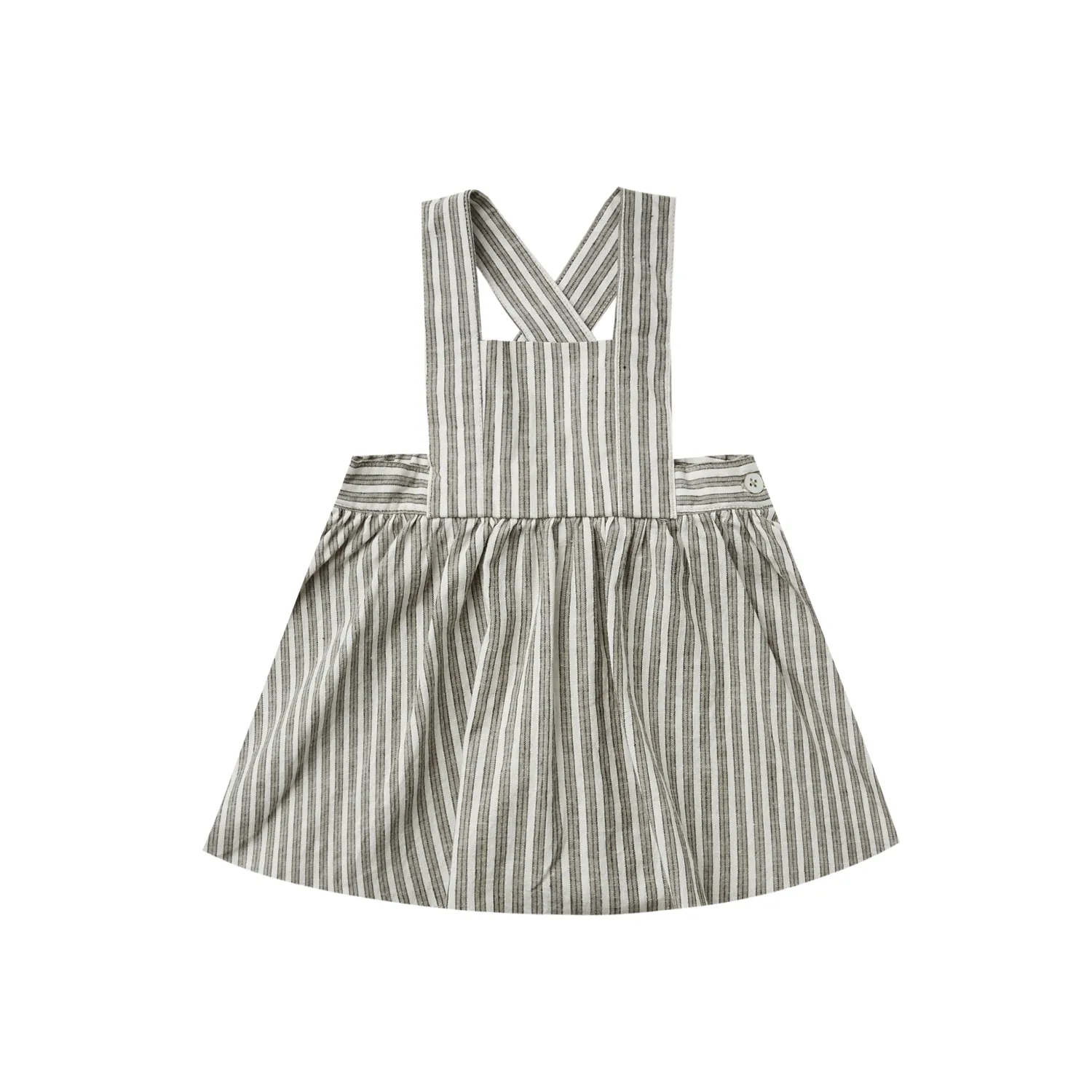 Rylee And Cru Overalls & Jumpsuits> Pinafore Dress Railroad Stripe