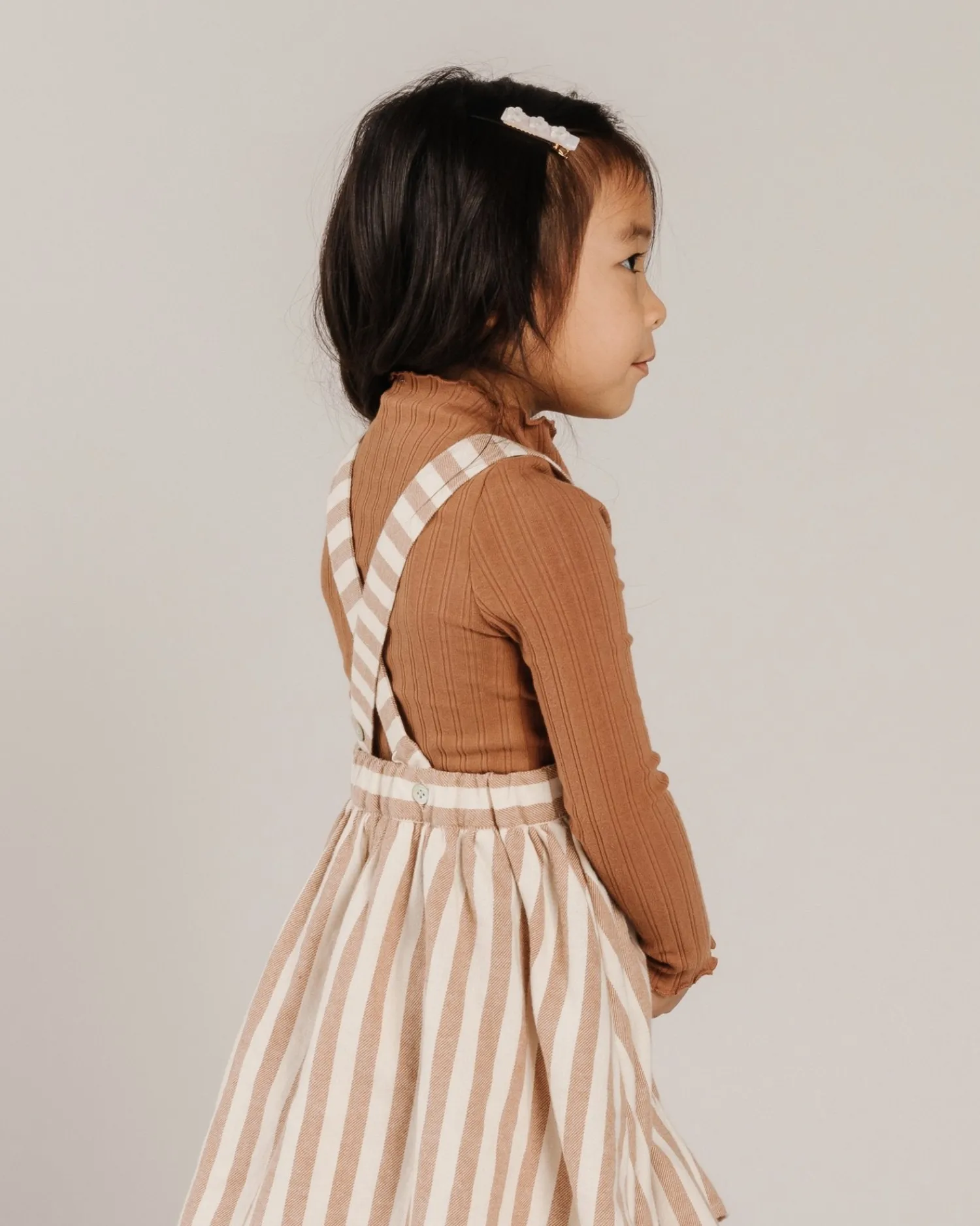 Rylee And Cru Overalls & Jumpsuits> Pinafore Dress Retro Stripe