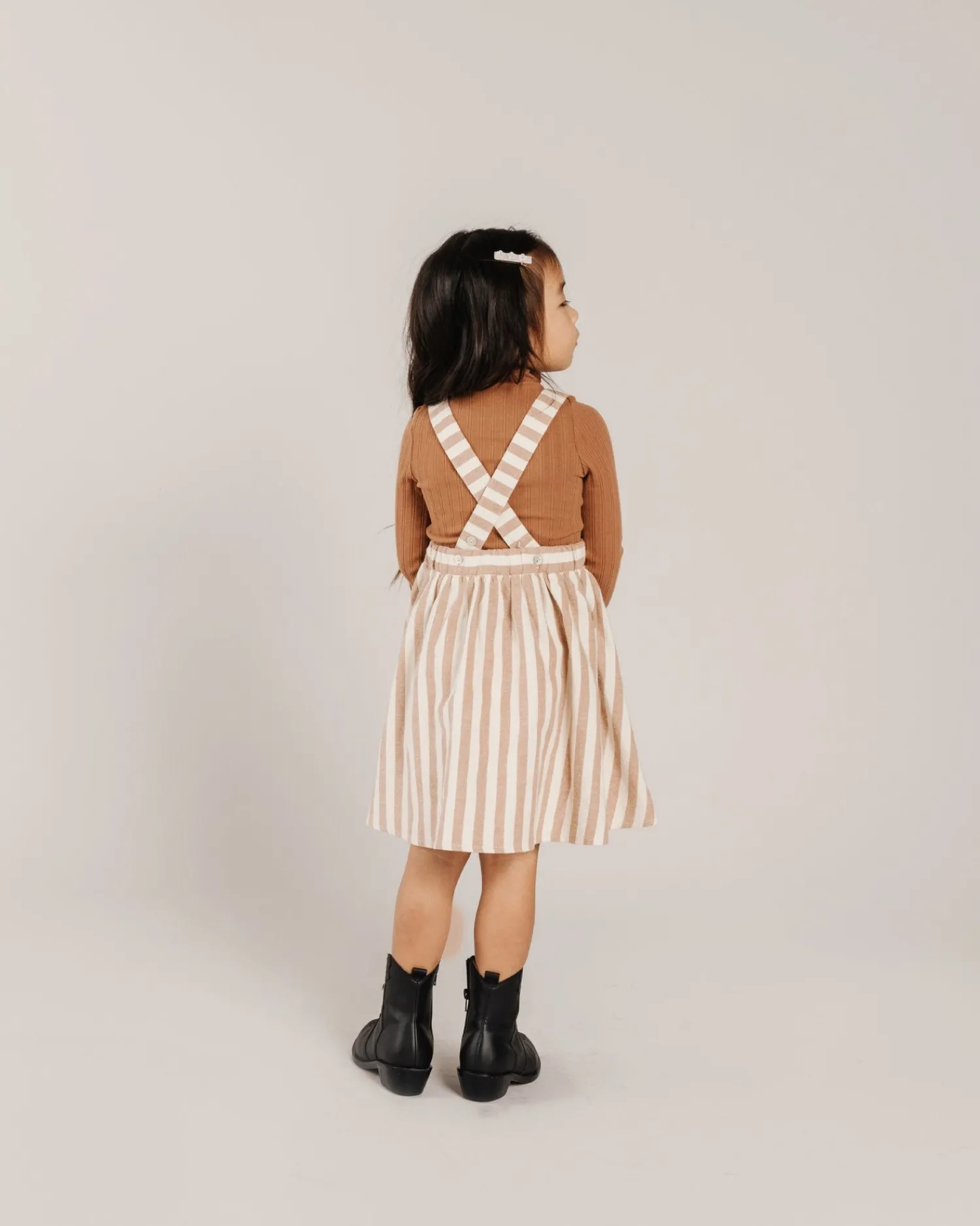 Rylee And Cru Overalls & Jumpsuits> Pinafore Dress Retro Stripe