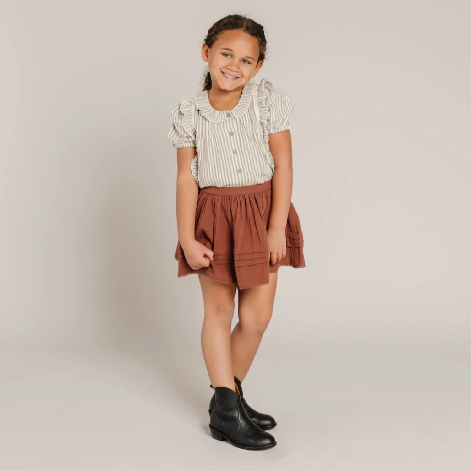 Rylee And Cru Dresses> Simple Skirt Wine