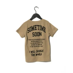 Sometime Soon T Shirts> Dimas T-Shirt Brown