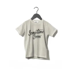 Sometime Soon T Shirts> Sometime T-Shirt Grey Melange