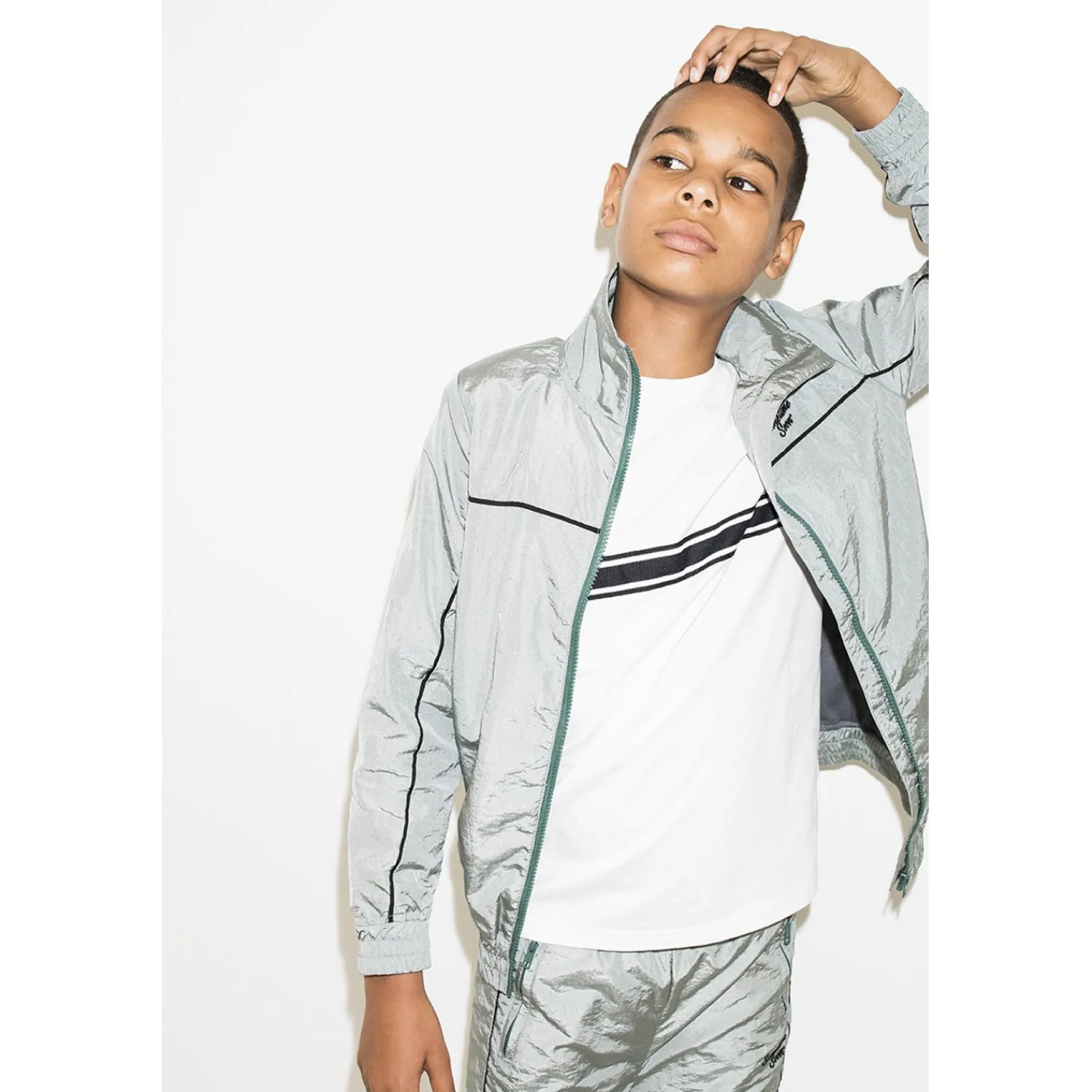 Sometime Soon Jackets> Union Tracksuit Green