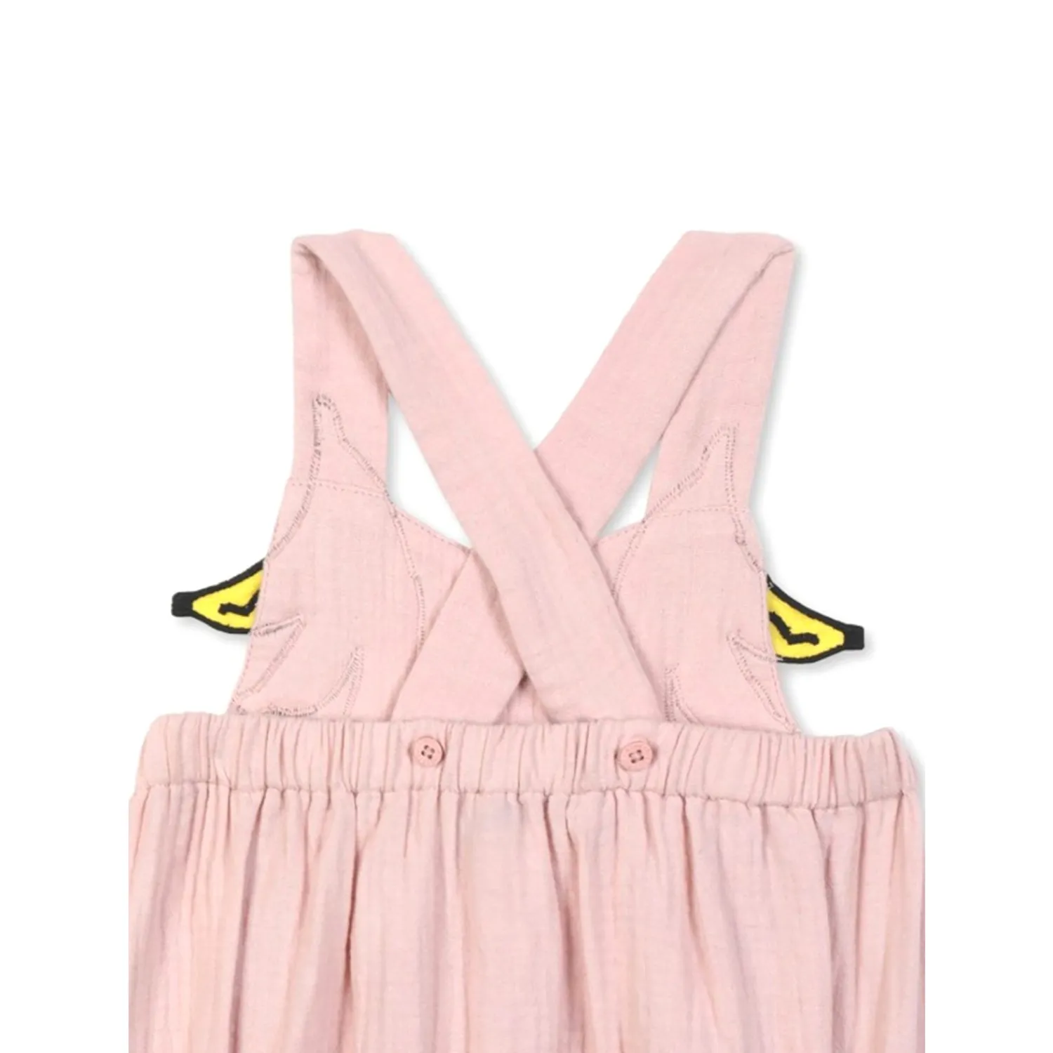 Stella McCarney Kids Onesies>Stella Mccartney Kids Baby Girl Banana Patch Powder Pink Onesie