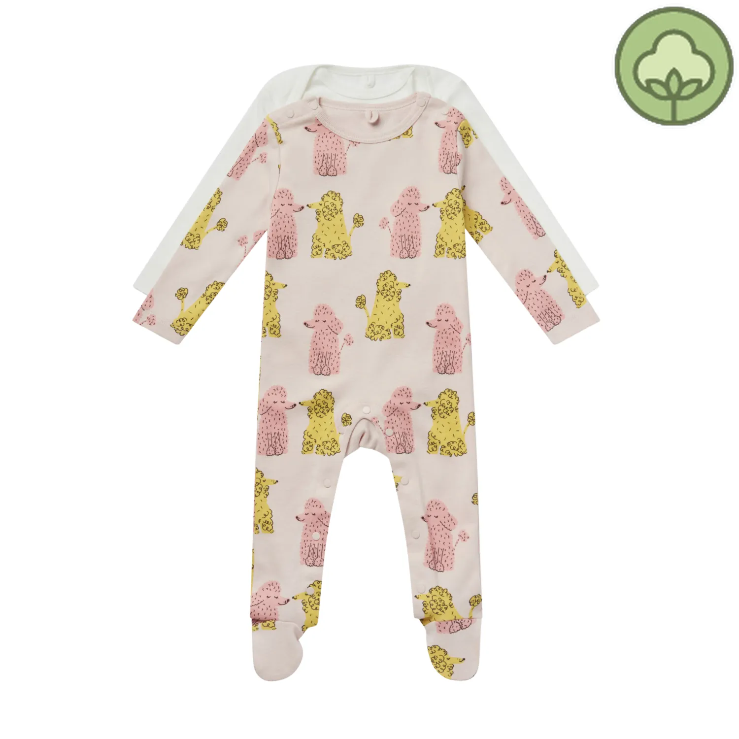 Stella McCarney Kids Onesies>Stella Mccartney Kids Baby Girl Poodle Bodysuit And Romper Set